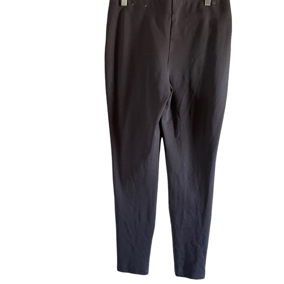 Chico's Grey Pull On Ponte Knit Leggings Size 4 - Picture 2 of 8